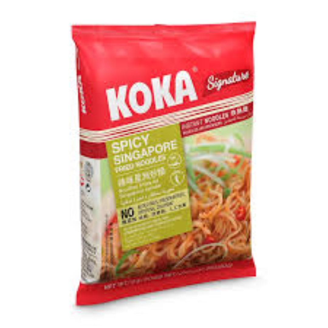KOKA INSTANT SPICY SINGAPORE FRIED NO MSG 85G
